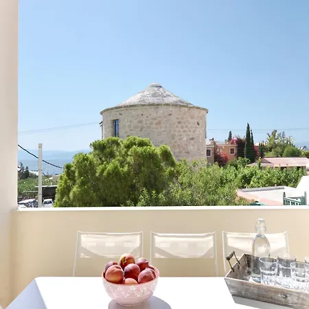Town By Relax In Greece * Aegina